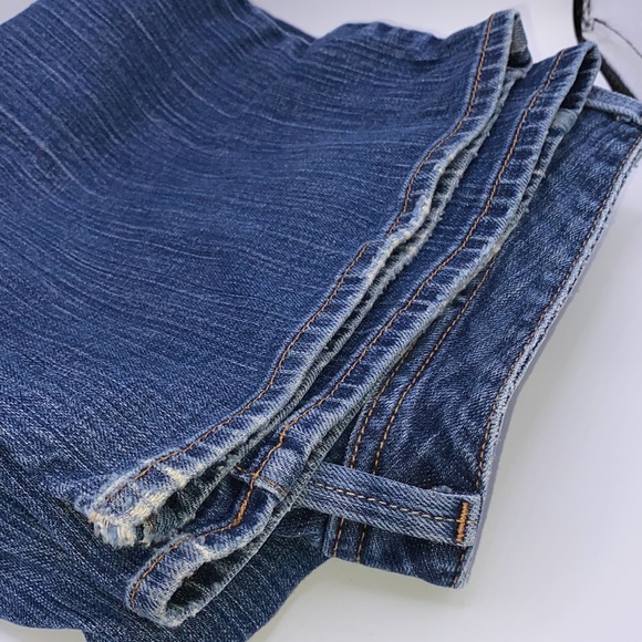 Eddie Bauer Woman's Embroidered Natural Fit Denim Jeans Size 12R - Picture 14 of 14